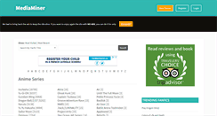 Desktop Screenshot of mediaminer.org