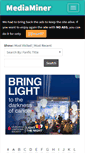 Mobile Screenshot of mediaminer.org