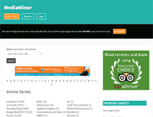 Tablet Screenshot of mediaminer.org